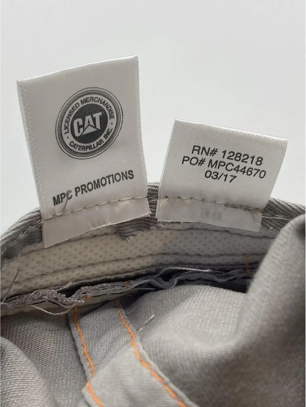 Holy Cat Licensed Merch Grey Orange Trucker Cap Hat - Picture 8 of 8